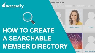 How to Create A Searchable Member Directory on Wordpress [upl. by Ingeborg]