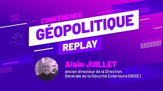 Conférence Géopolitique dAlain Juillet à Mines Nancy 2024 [upl. by Kelby991]