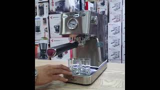 اسپرسوساز مباشی مدل 2023 Espresso coffee machine mebashi meecm 2023 [upl. by Nayek]