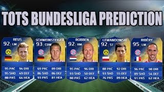 FUT 14  TEAM OF THE SEASON BUNDESLIGA PREDICTION  FIFA 14 ULTIMATE TEAM [upl. by Tomi]