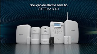 Sistema 8000 solução de alarme sem fio para sua segurança [upl. by Ahsinej713]