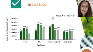 Características anatômicas foliar de genótipos de batatadoce sob condições hídricas [upl. by Aitnyc]