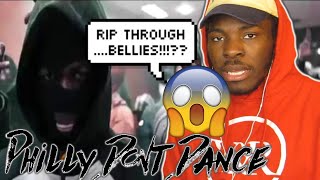 AMERICAN REACTS TO TPL FOR THE FIRST TIME PHILLY DONT DANCE UK DRILL REACTION THEYRE SAVAGES [upl. by Olmstead5]