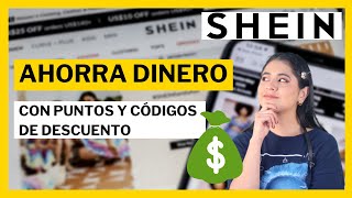 👉Cómo utilizar los PUNTOS Y CÓDIGOS DE DESCUENTO de SHEIN  GUÍA BÁSICA SHEIN [upl. by Treblig590]