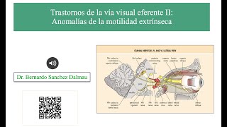 Trastornos de la Vía Visual Eferente II Anomalías de la Motilidad Ocular Extrínseca [upl. by Assilrac]