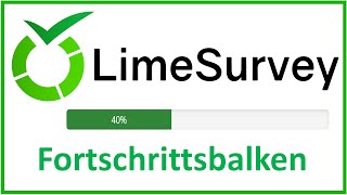 LimeSurvey Fortschrittsanzeige in Umfragen [upl. by Yeargain568]