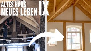 86  Fachwerkhaus Innenausbau mit Lehm Holz und Stroh DIY [upl. by Madel]