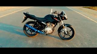 Yamaha YBR125 0120Kmh in 25 SECOND [upl. by Mclyman362]