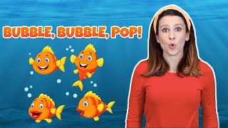 Little Fish Swim in the sea Songs for Kids Toddlers and Babies  Fun amp learning Music  Puchu Tv [upl. by Jenks]