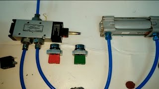 Solenoid valve working and connection practically [upl. by Seiter]