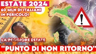 ▶ METEOUFFICIALE TENDENZA METEO PER LESTATE 2024 PIU CALDA DI SEMPRE ATTENZIONE AGLI URAGANI [upl. by Astrix638]