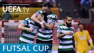 Futsal Cup highlights Győr v Sporting CP [upl. by Arturo]