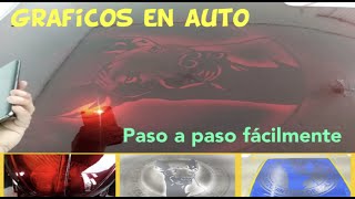 Como hacer gráficos en autos fácilmente paso a paso [upl. by Ayanat]