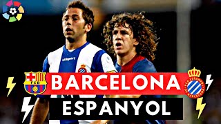 Barcelona vs Espanyol 22 All Goals amp Highlights  2007 La liga [upl. by Kinsler910]