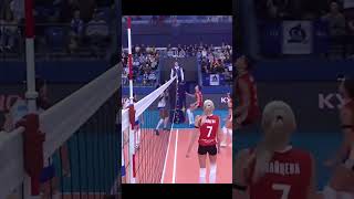 3 defense highlights Volleyballvolleyball game [upl. by Idnahr601]