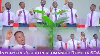 Inyenyeri Zijuru Choir basusurukije abantu mundirimbo nziza ni gitaramo i Remera IMBABAZI MARIYA [upl. by Av308]