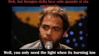 Passenger  Let Her Go  English and Italian Lyrics [upl. by Claresta620]