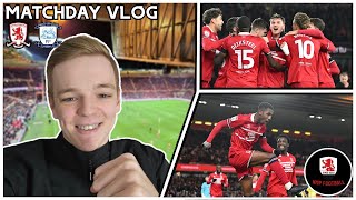 BORO BATTER PRESTON AT HOME  MIDDLESBROUGH 40 PRESTON  MATCHDAY VLOG [upl. by Aham144]