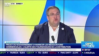 Léonard Prunier FEEF  Projet du gouvernement davancer les négociations commerciales [upl. by Atalee]