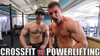 POWERLIFTER TRIES CROSSFIT  ft Team Richey [upl. by Myrilla137]