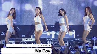 씨스타 SISTAR4K 직캠Ma Boy20160727 Rock Music [upl. by Irrehc]