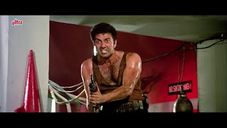 Ghayal Climax Scene बाहर निकल कुत्ते आज तेरी मौत सामने आयी है Sunny Deol Amrish Puri [upl. by Leahpar]