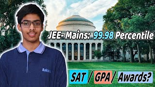 How I Got into MIT Incredible JEEAdvanced to MIT Journey AIR 1 [upl. by Owena945]