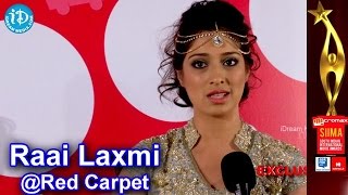 Lakshmi Rai about SIIMA Awards  Red Carpet [upl. by Walston]