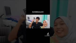 Tahniah Abng isa dan kak lisa tak lame lagi dapat baby 😍 tiktok fyp video isa isarbclan lisa [upl. by Oirram]