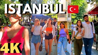 Walking in Baghdad Street Istanbul Turkey 🇹🇷 4K summer tourism Bağdat Caddesi [upl. by Enatan420]