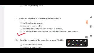 Optimization Techniques MCQ Questions part 1 revision [upl. by Assirrec]