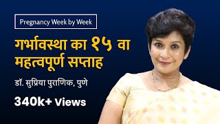 गर्भावस्था का १५ वा सप्ताह  15th week  Pregnancy week by week  Dr Supriya Puranik Pune [upl. by Turino980]