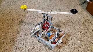 Lego Technic Mechanical Clock [upl. by Ahsimed]