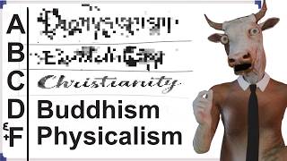 Worldview TierList Physicalism Buddhism Christanity  contains triggers Psychopathic cow [upl. by Leno]