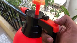 Garden Pump Pressure Sprayer Lawn Sprinkler Water Mister Spray Bottle for Gardening [upl. by Ardaed]