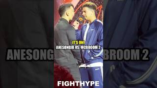 ITS ON ANESONGIB VS AUSTIN MCBROOM 2 REMATCH SET FOR APRIL 22 IN LONDON ENGLAND [upl. by Frohne]