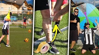 ⚽ TWISTER PENALTY FOOTBALL CHALLENGE w Banda del Trentino [upl. by Tjon]