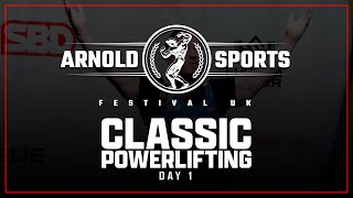 2024 Arnold Classic UK  Womens Classic Powerlifting [upl. by Lanette]