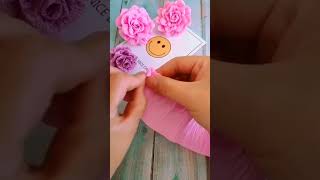 🍄 APRENDA A FAZER FLORES DE PAPEL CREPON 🍄 [upl. by Berners933]