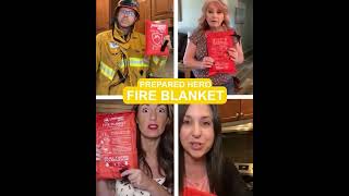 Fire Blanket Showdown Prepared Hero vs Traditional Extinguishers [upl. by Itirahc]