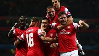 Top 10 Arsenal Goals 201314  HD [upl. by Inger]