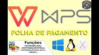 📊 Planilha de Folha de Pagamento de Professores com WPS Office 2016 Spreadsheets [upl. by Yllil87]