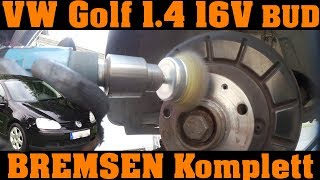 VW Golf 5  Bremsscheiben und Bremsbeläge NEU 🔧🔧🔧 [upl. by Stilwell724]