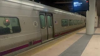 NJ Transit Comet V 6016 NJCL 7260 Departing Secaucus Junction Memorial Day Weekend [upl. by Bab]