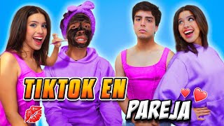 IMITANDO TIKTOKS EN PAREJA VIRALES CON CÉSAR [upl. by Lenssen408]