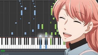 Fiction  Wotaku ni Koi wa Muzukashii ヲタクに恋は難しい Opening Piano Synthesia [upl. by Jessi]