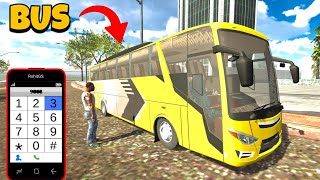 BUS SECRET CHEAT CODE  Indian Bike Driving 3d  New Update [upl. by Nossila]