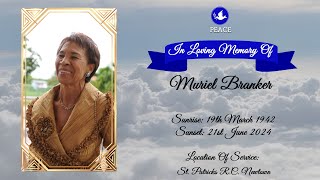 Funeral Tribute Service Of Muriel Branker [upl. by Toshiko239]