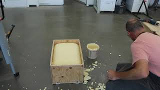 Making PU Polyurethane foam [upl. by Jandy]