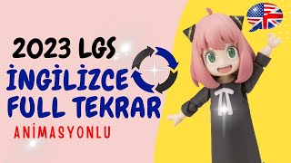 LGS 2023 İNGİLİZCE FULL TEKRAR 1 DÖNEM [upl. by Dita]